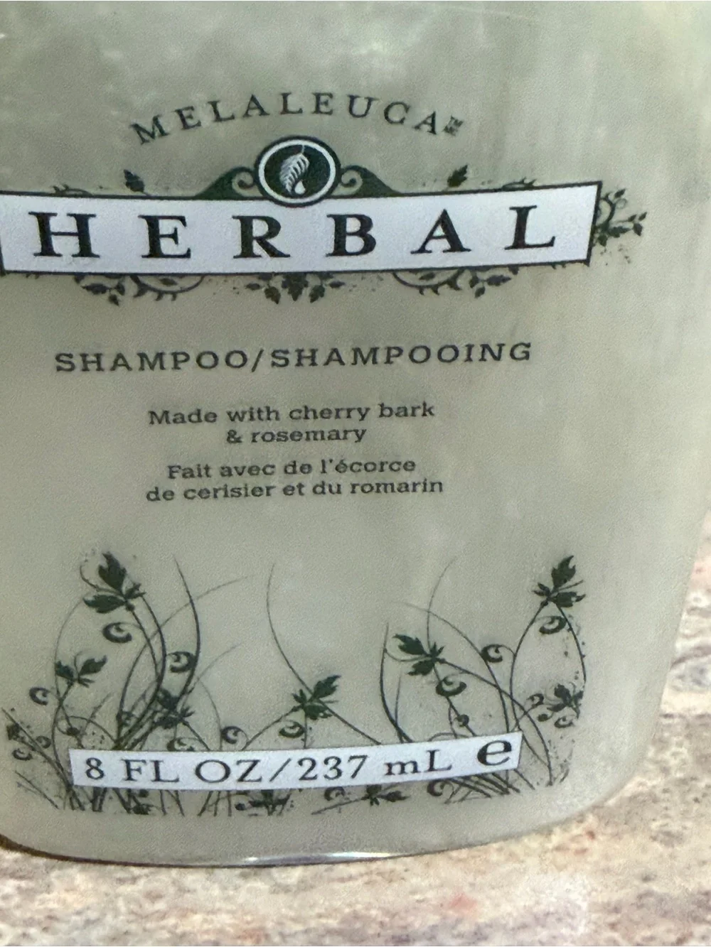 Melaleuca Herbal Shampoo with Cherry Bark & Rosemary